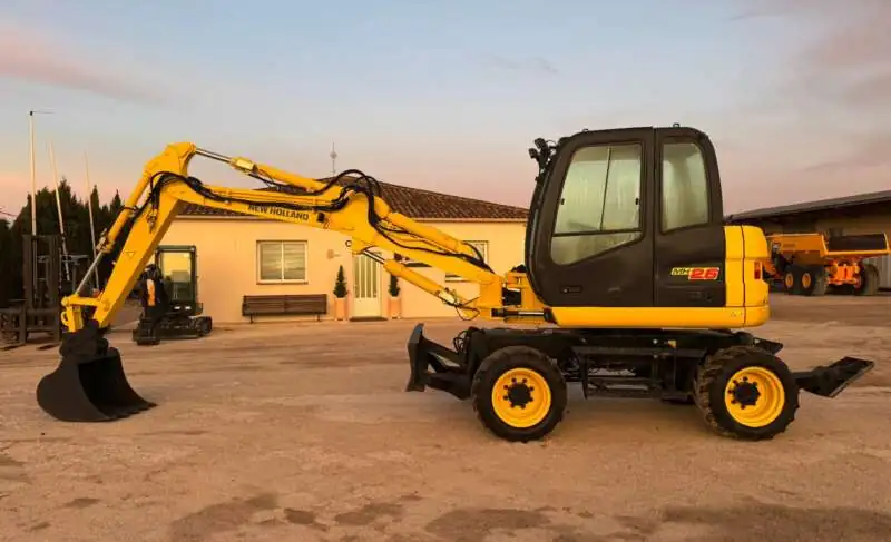 Excavadoras ruedas de segunda mano